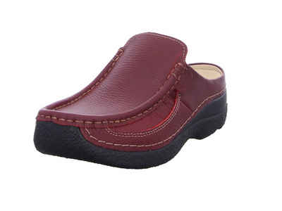 WOLKY Roll-Slide red Clog