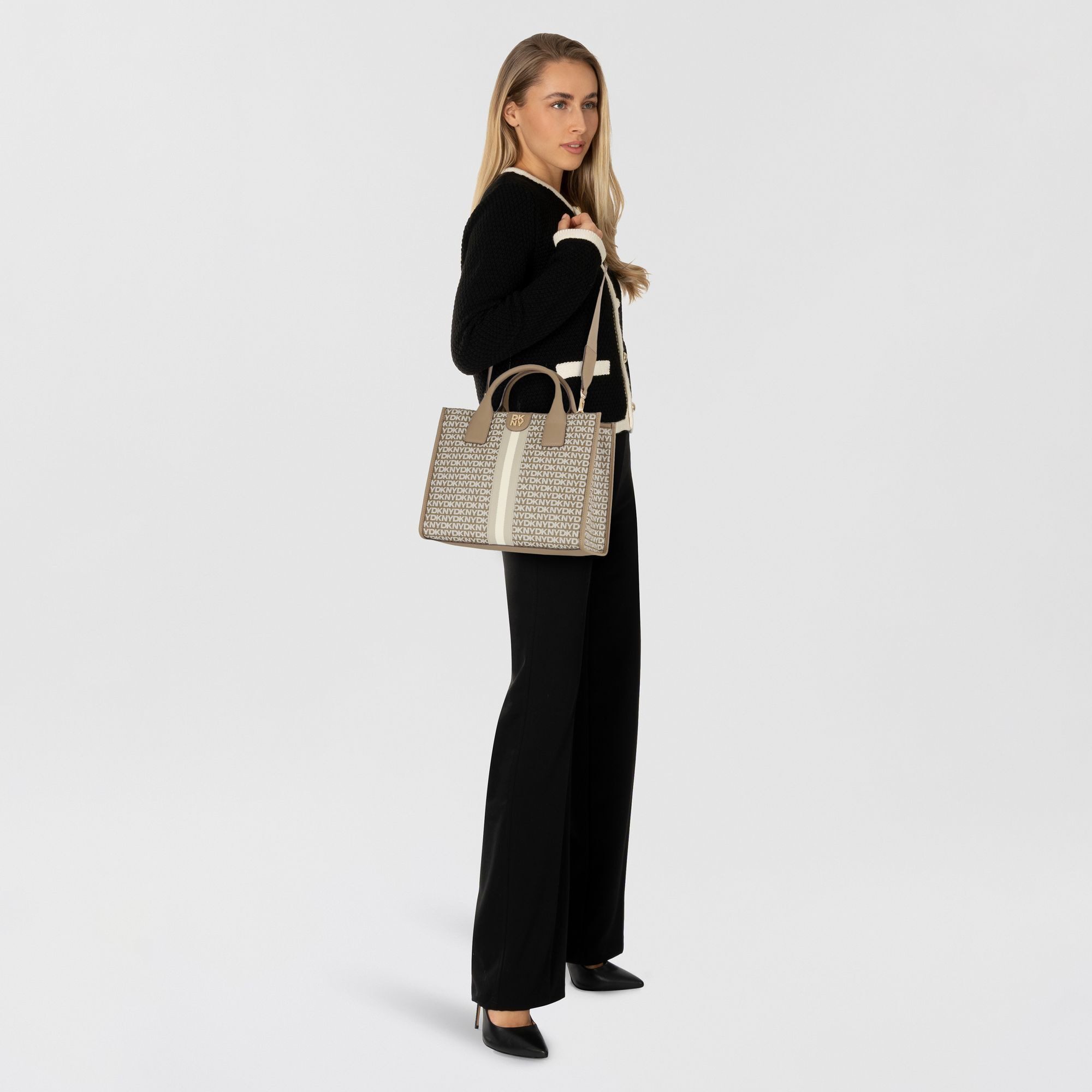 DKNY Henkeltasche Carol, Polyurethan günstig online kaufen