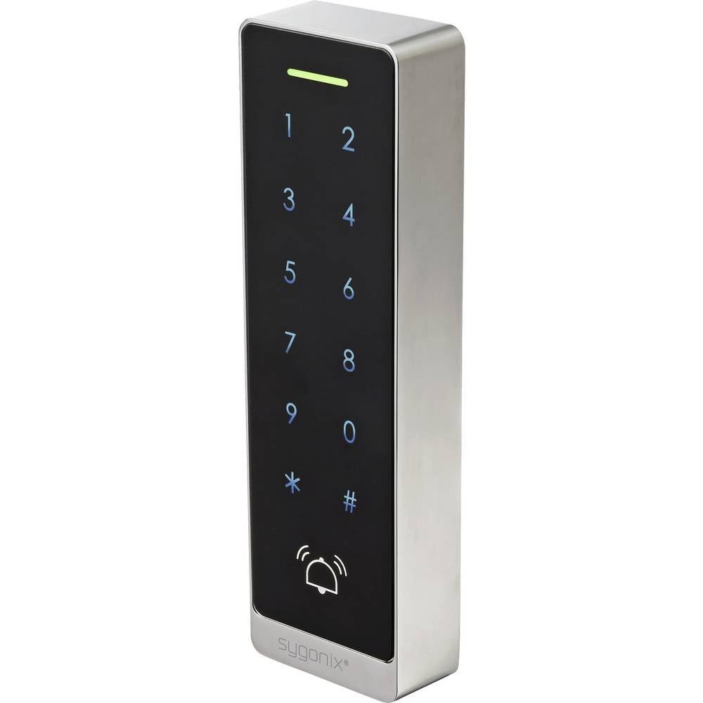 Sygonix Türschließer Code-Tastatur mit RFID Aufputz 12 V/DC, 18 V/DC IP66 mit beleuchteter, mit beleuchteter Tastatur, mit Touchscreen