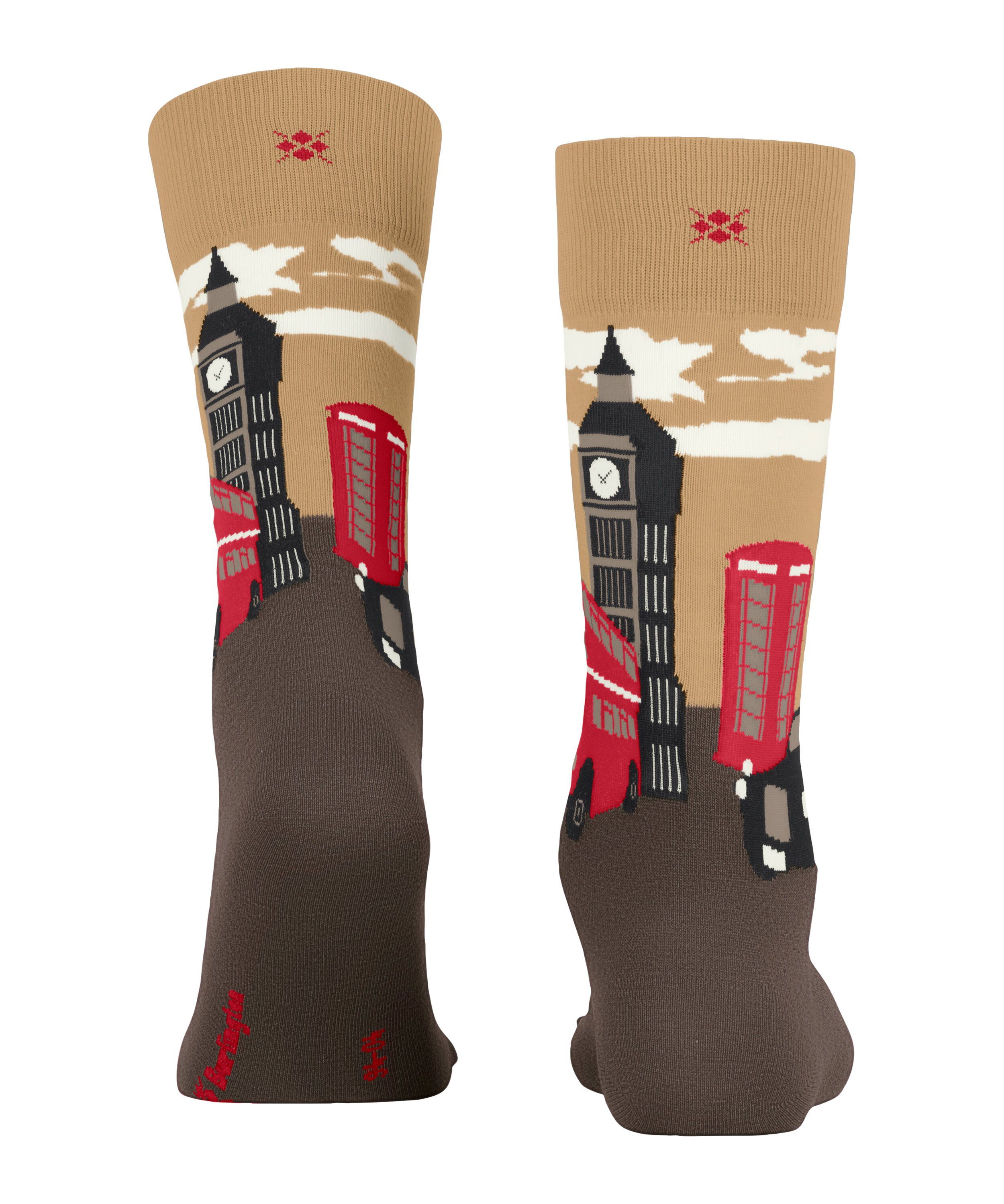 (5321) maple London Burlington (1-Paar) Socken brown