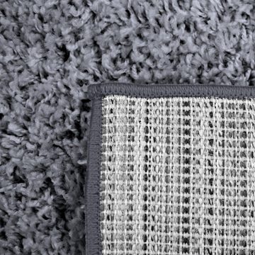 Teppich Flauschiger Shaggy Teppich in anthrazit, Teppich-Traum, rechteckig, Höhe: 33 mm