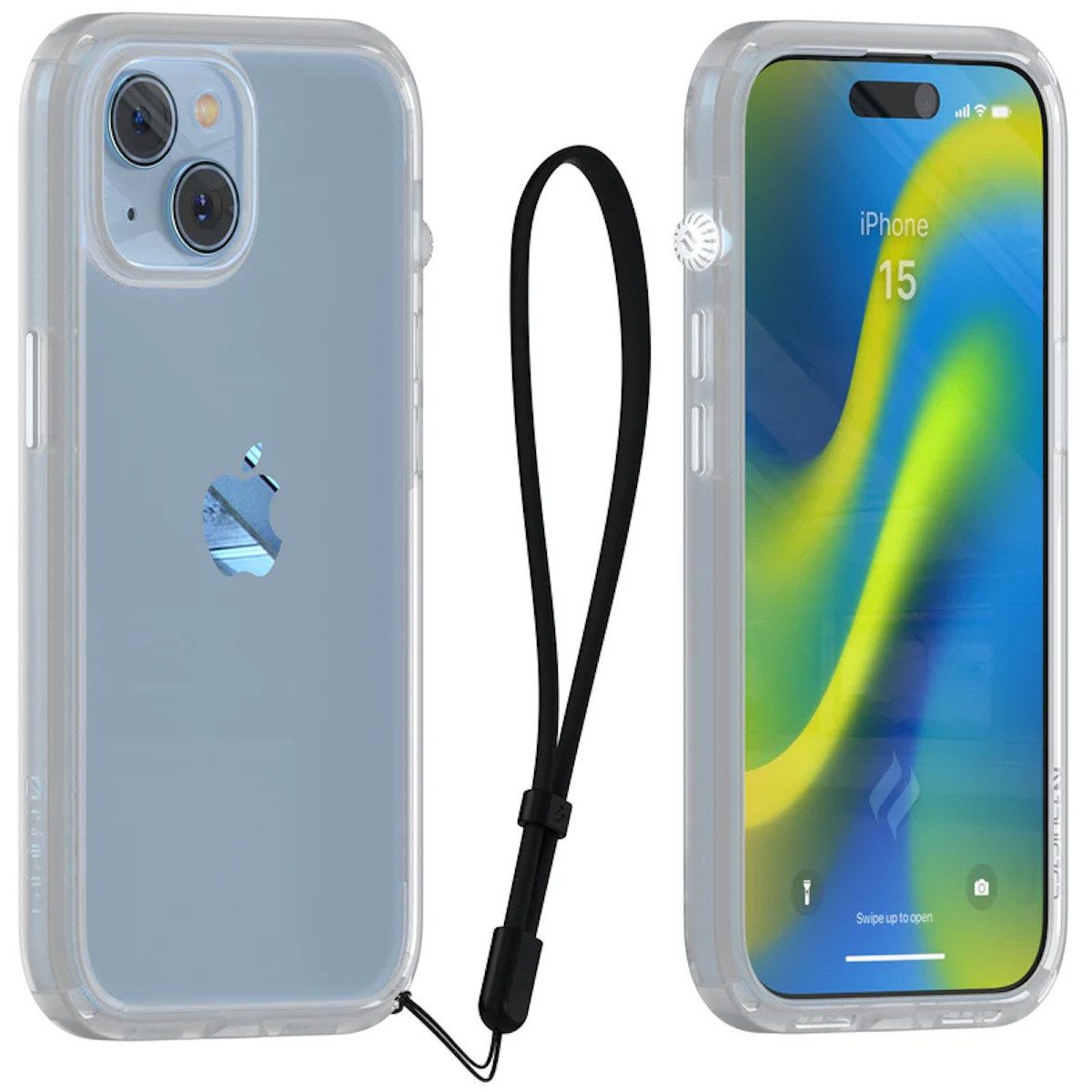 Catalyst Smartphone-Hülle Influence Case, für iPhone 15, Transparent