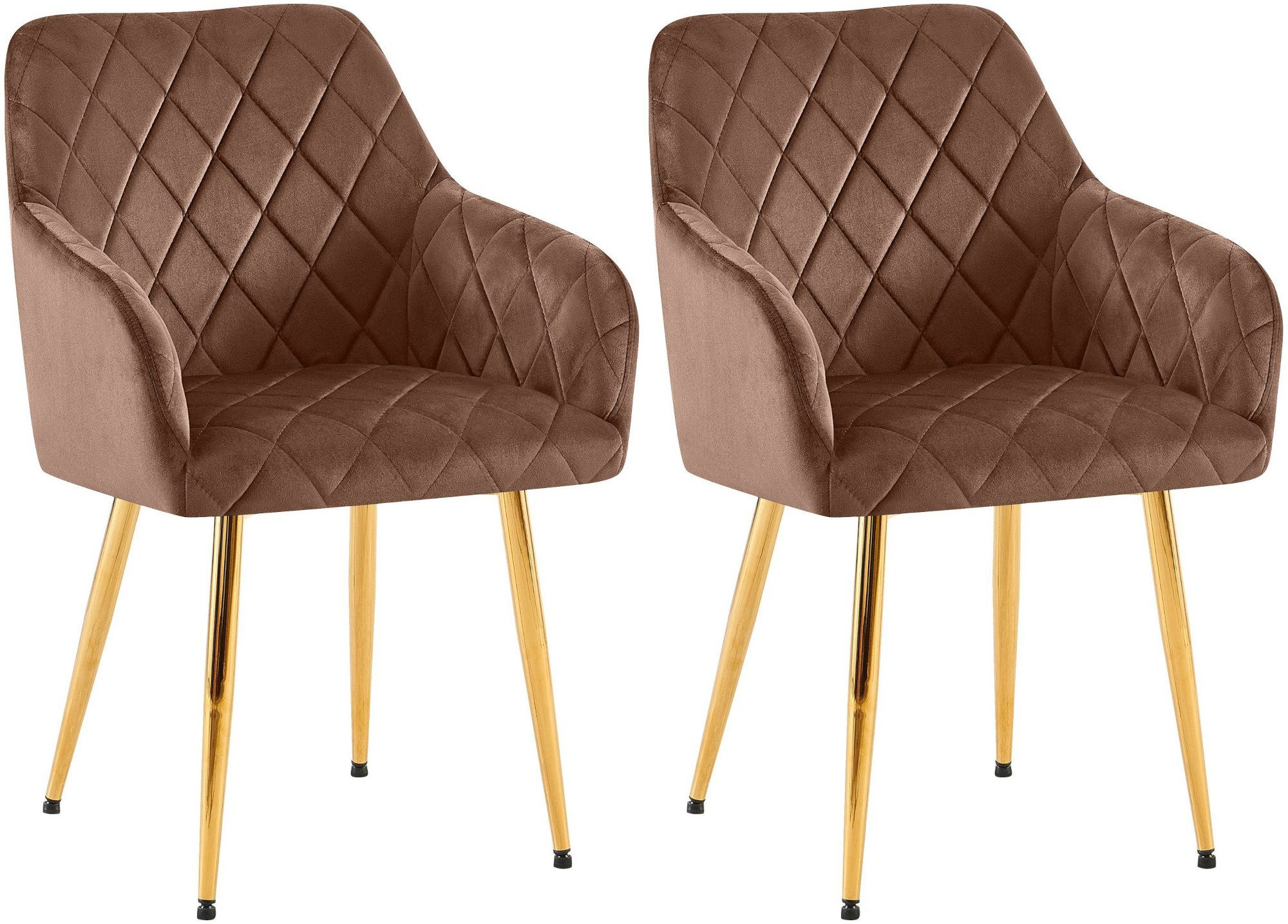 CLP Esszimmerstuhl Monett (2er Set), gepolsterte günstig online kaufen