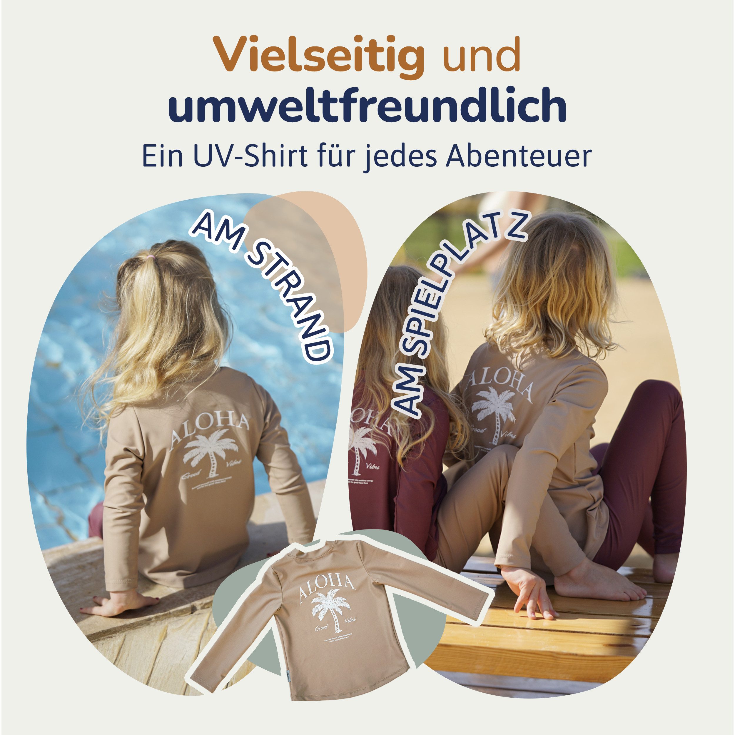 Hinzling Rash Guard UV Shirt Kinder Langarm & UPF 60 Sonnenschutz