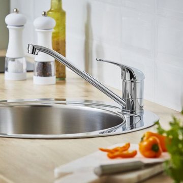 Faizee Möbel Küchenarmatur Wasserhahn klein Badzimmer Mischbatterie Einhebelmischer Armatur