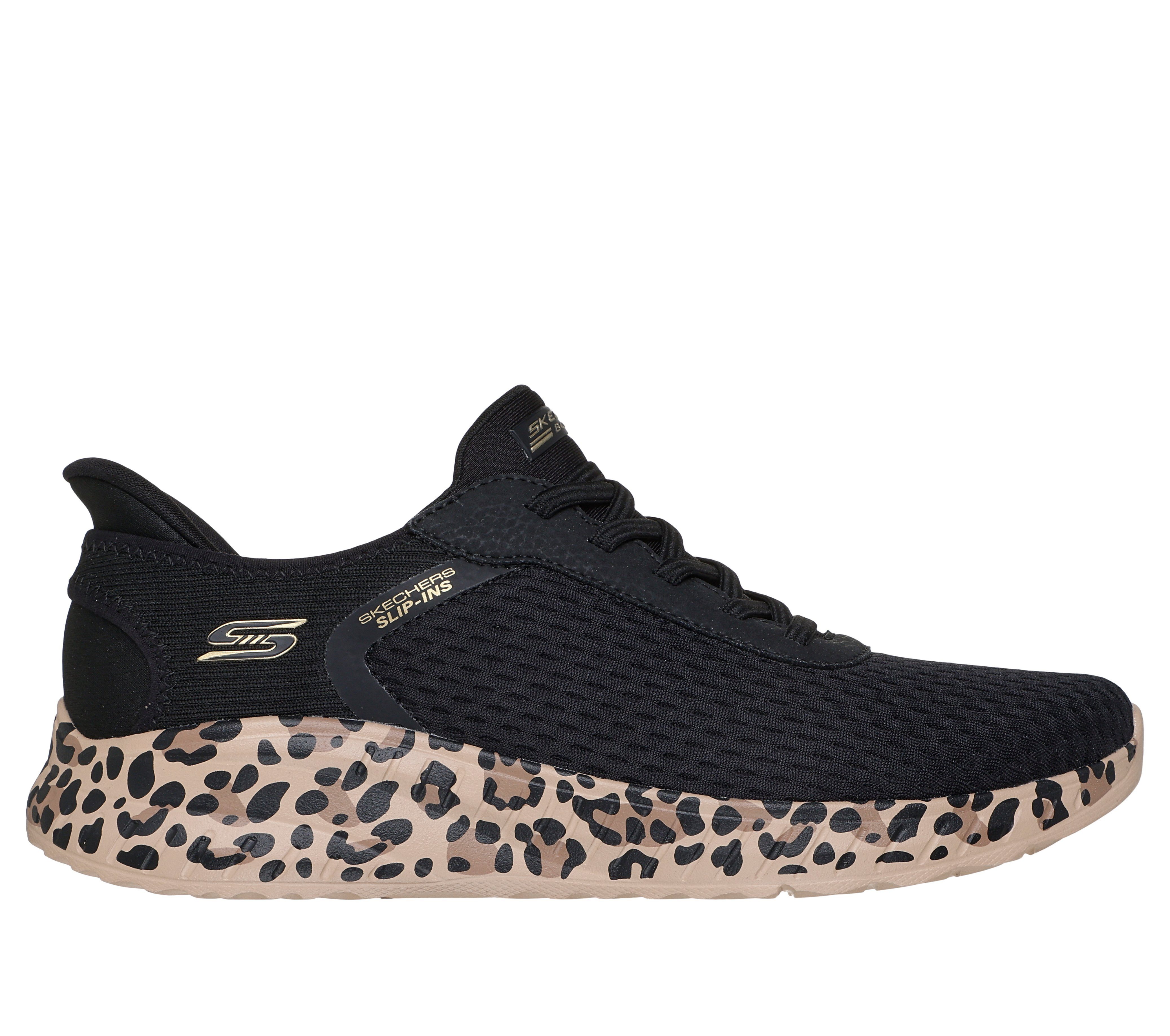 Skechers BOBS SQUAD CHAOS-DAILY PROWL Sneaker Slip on Sneaker, Freizeitsneaker mit No Tie Fit zum Schlupfen
