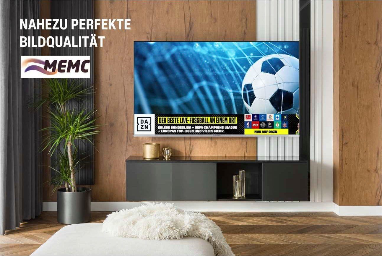 Telefunken (126 Zoll, 4K D50V850M5CWH Smart-TV) HD, LED-Fernseher Ultra cm/50