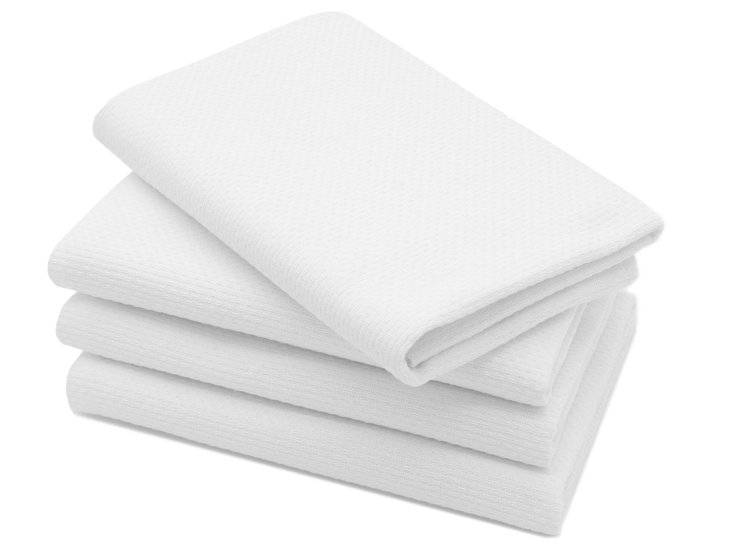 ZOLLNER Geschirrtuch, (Spar-Set, 4-tlg), 50 x 100 cm, 100% Baumwolle, vom Hotelwäschespezialisten