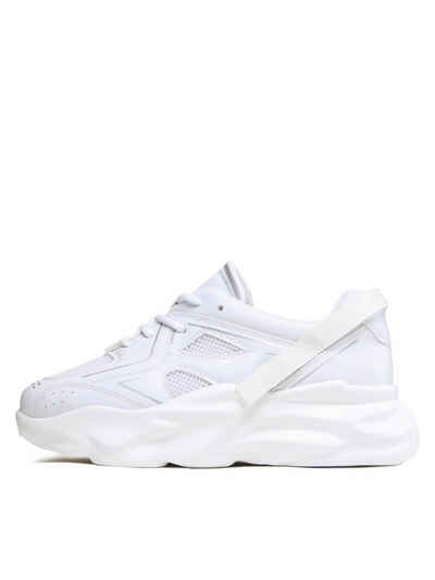 Keddo Sneakers aus Stoff 837103/05-03E White Sneaker