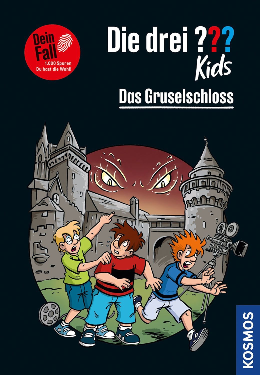 Die drei ??? Kids Dein Fall, Das Gruselschloss / Boris Pfeiffer, 1.000 Spuren. Du hast die Wahl!