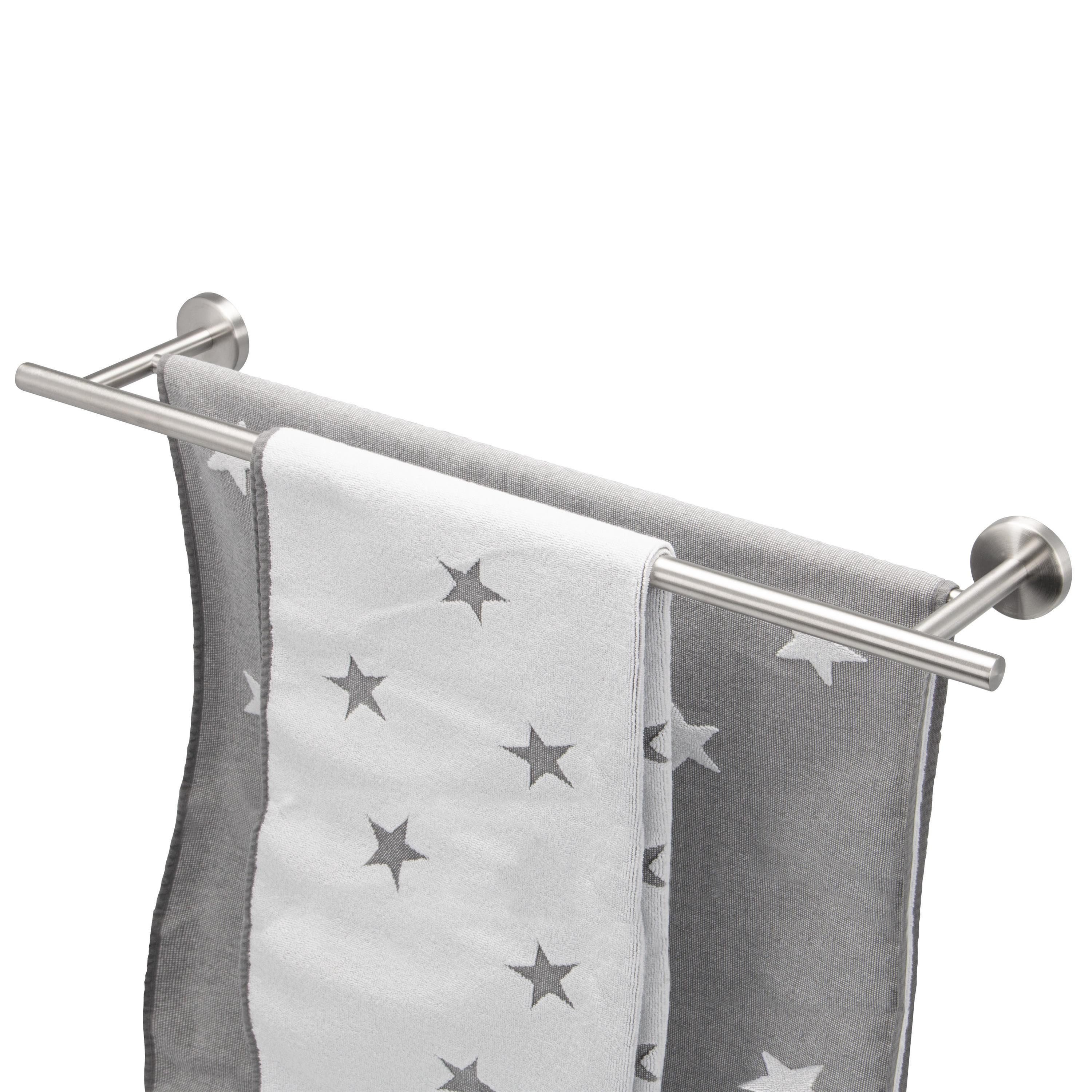bremermann Handtuchhalter Bad-Serie PIAZZA - aus Edelstahl matt