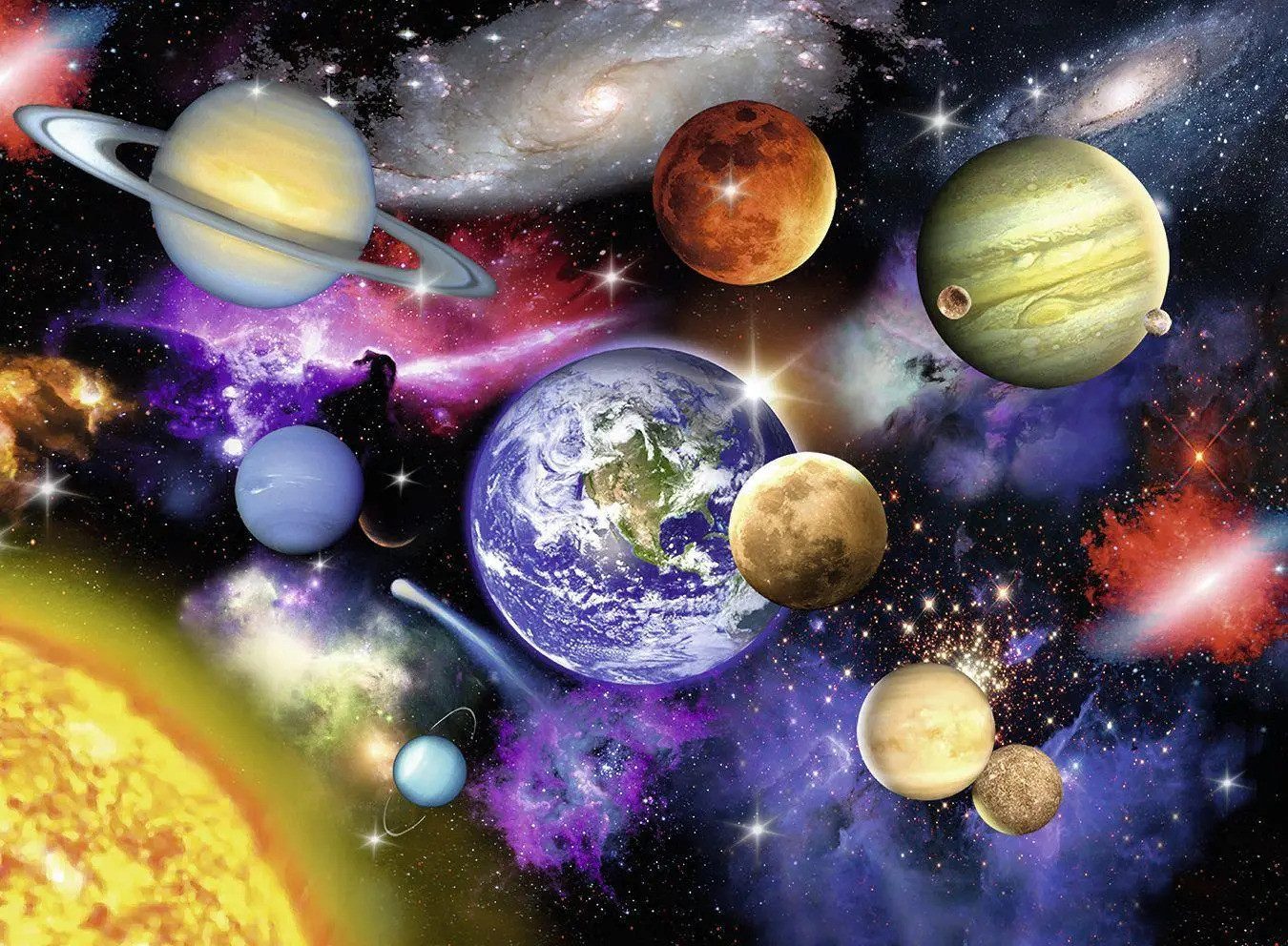 Ravensburger Puzzle Ravensburger Kinderpuzzle - 13226 Solar System - Weltal günstig online kaufen