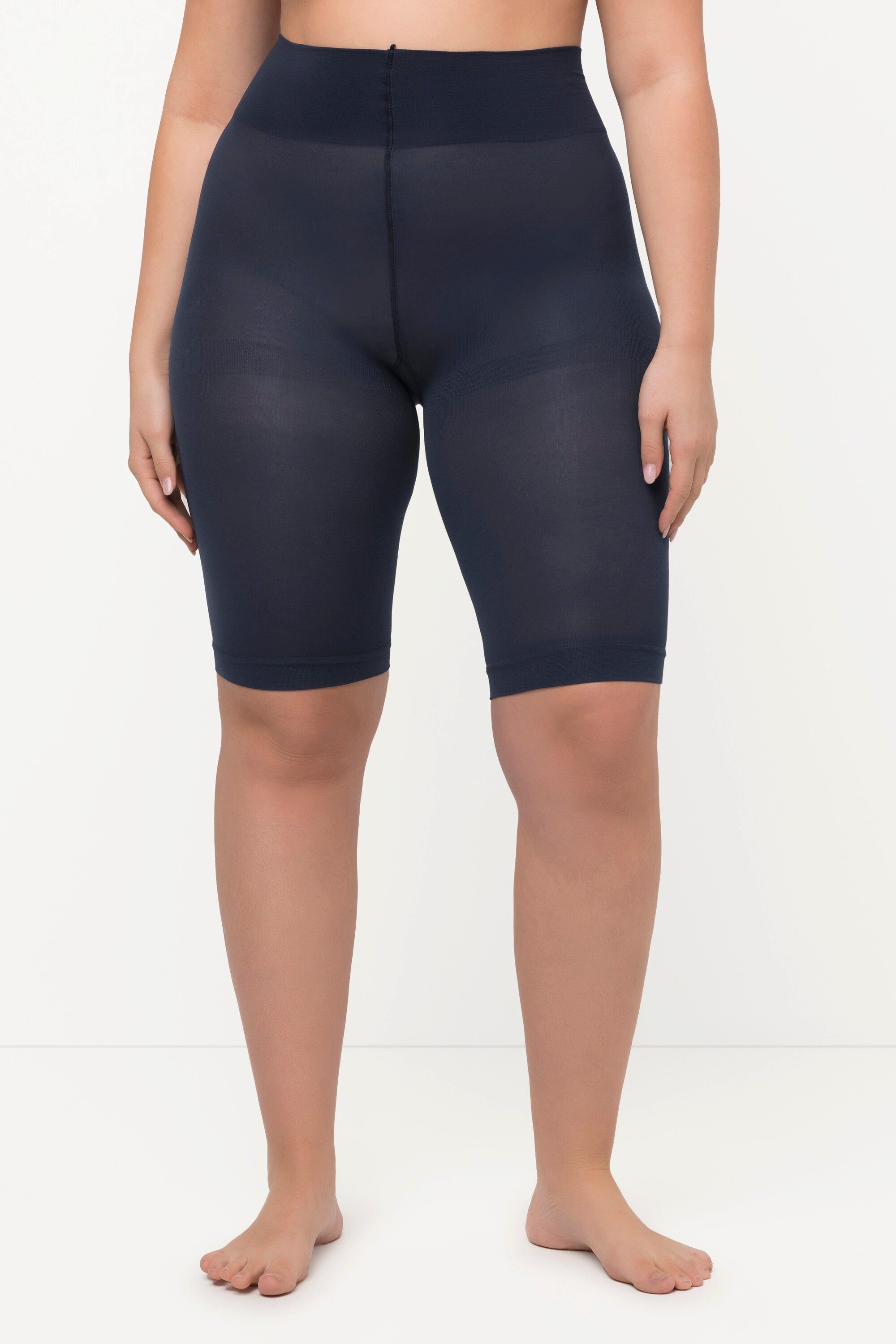 Ulla Popken Shapingpants Strumpf-Radler 80 den Oberschenkelschutz knielang