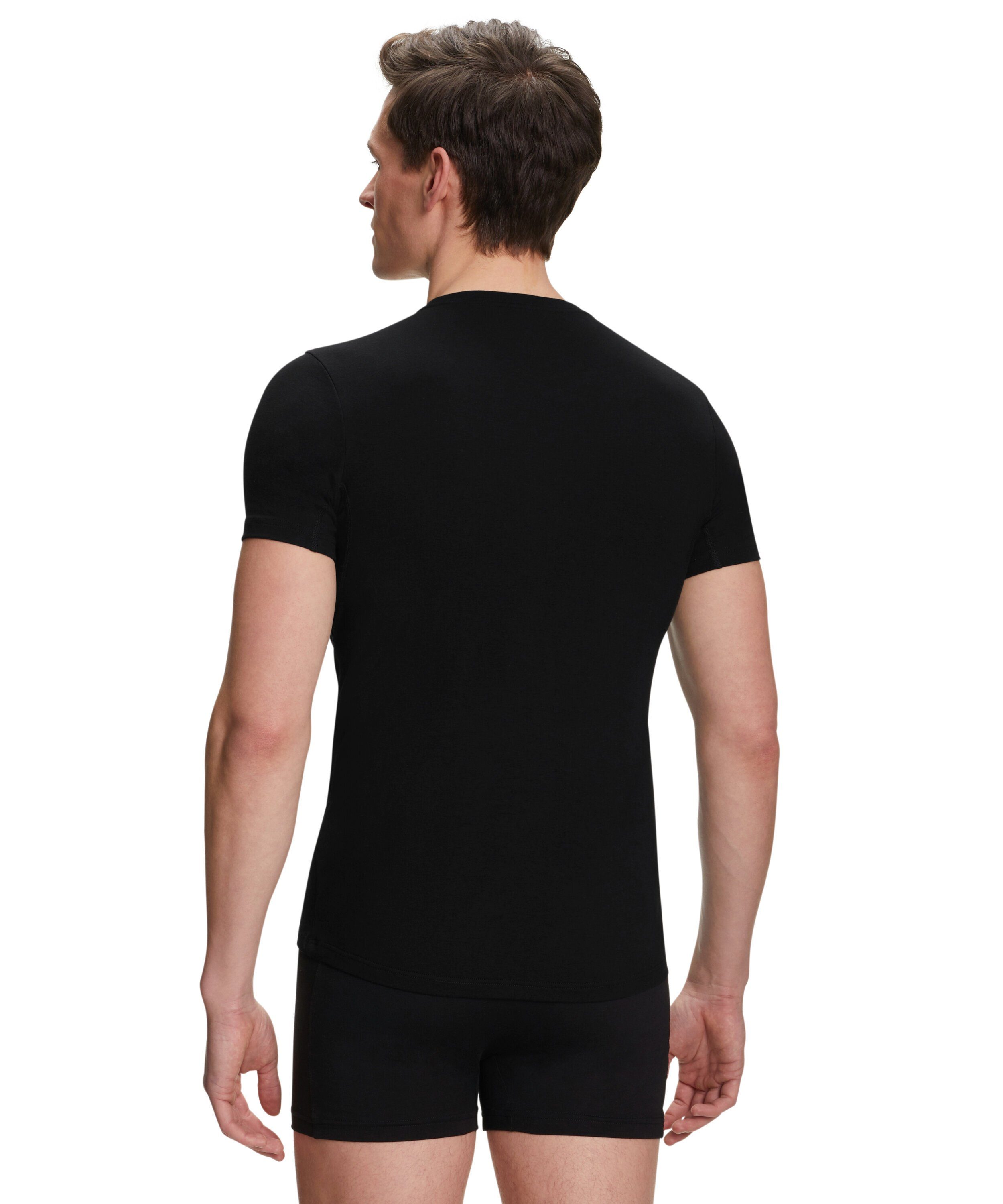 Funktionsunterhemd für black (1-St) FALKE Körperklima ein perfektes (3000)