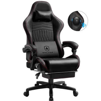 GTPLAYER Gaming-Stuhl ergonomischer Bürostuhl mit HIFI Stereo Lautsprecher, Verbindungsarmlehen beeindrukende Klang-atmosphäre