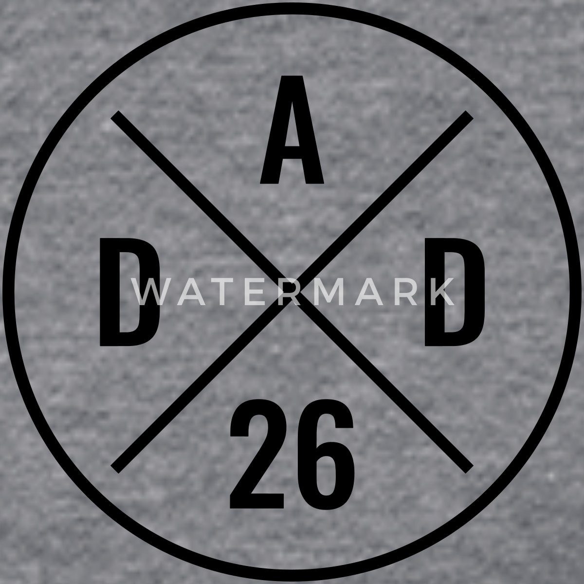 Spreadshirt T-Shirt Dad 2026 Modernes Papa Logo Geschenk Männer T-Shirt (1- günstig online kaufen