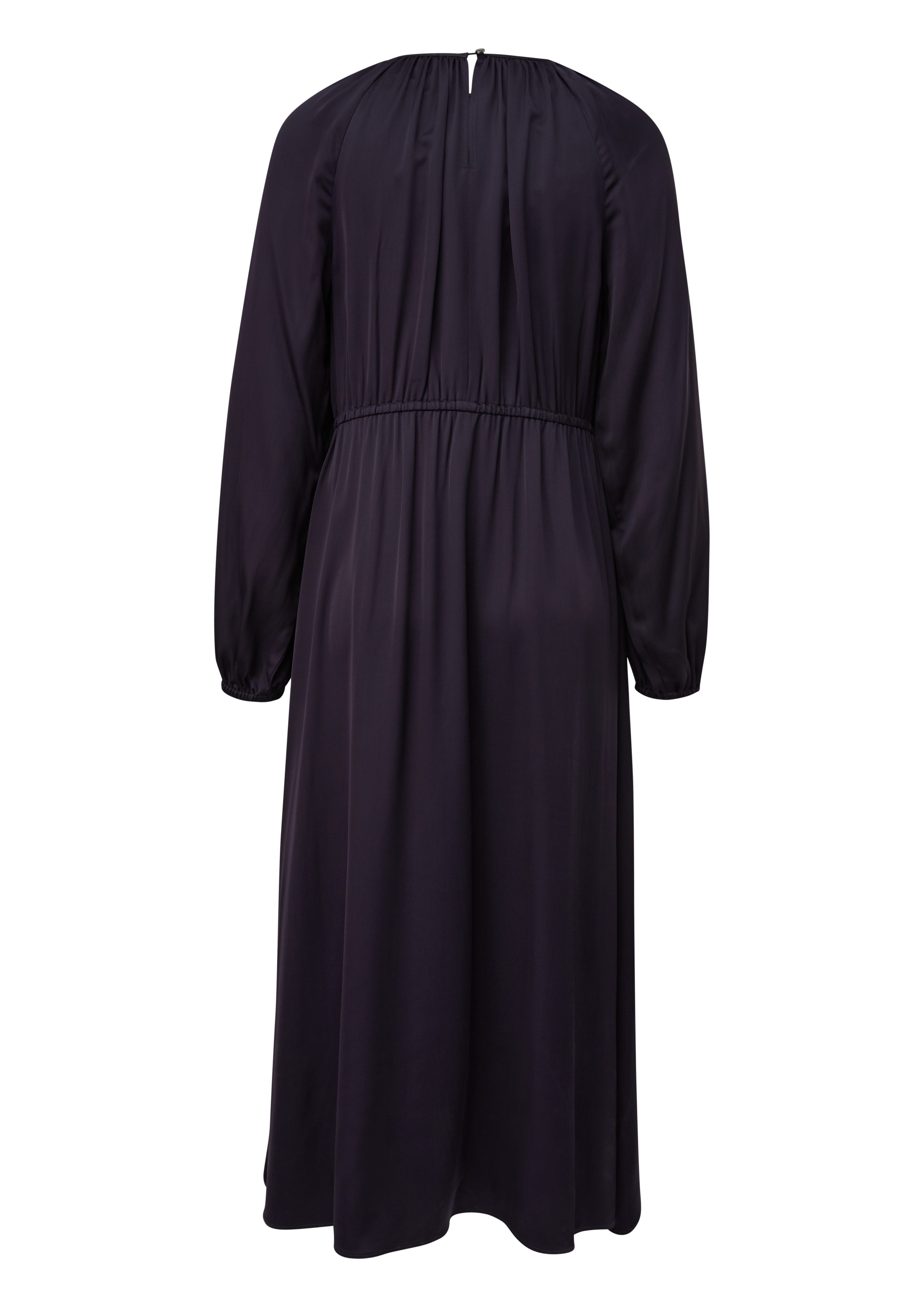 Comma Maxikleid Langarm, mit Bindeband günstig online kaufen