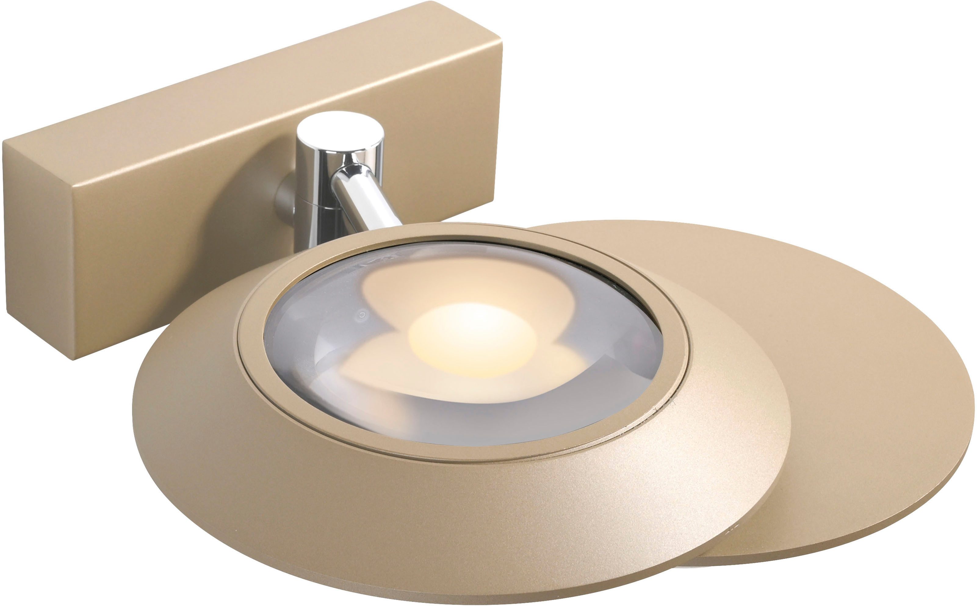 Neuhaus PURE LED Wandleuchte PURE Oculis, LED fest integriert, Warmweiß, Dimmfähig über separaten Tronicdimmer, dreh- & schwenkbar