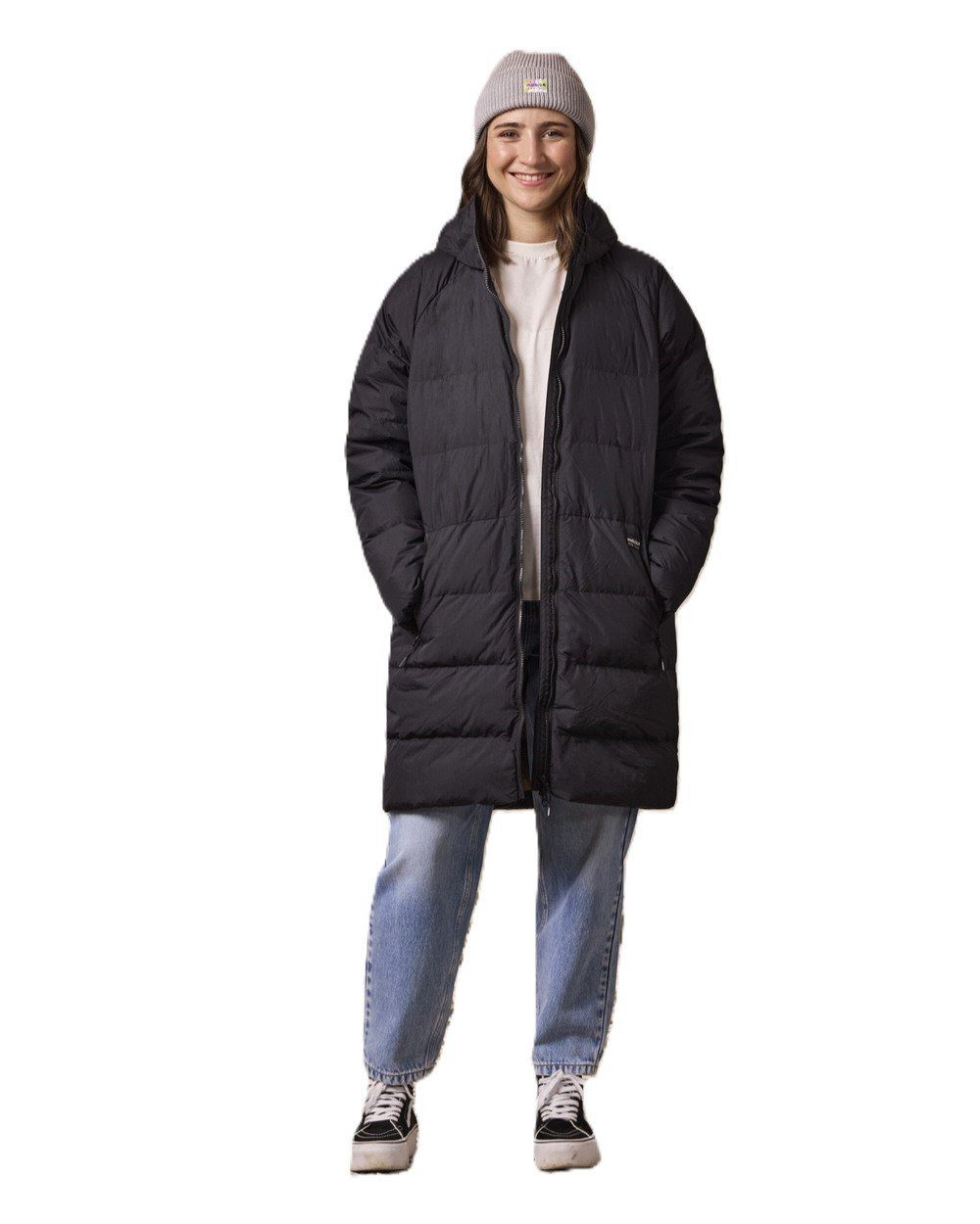 Maloja Daunenmantel MarzolaU Urban ReDown Coat (wärmend dank Daunenfüllung, winddicht)