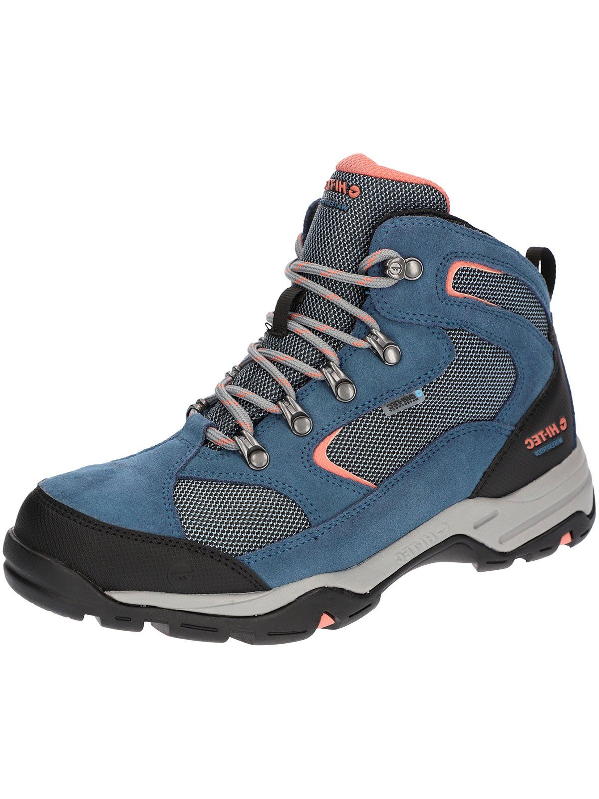 Hi-Tec HI-TEC Storm WP blau/coral Wanderschuh