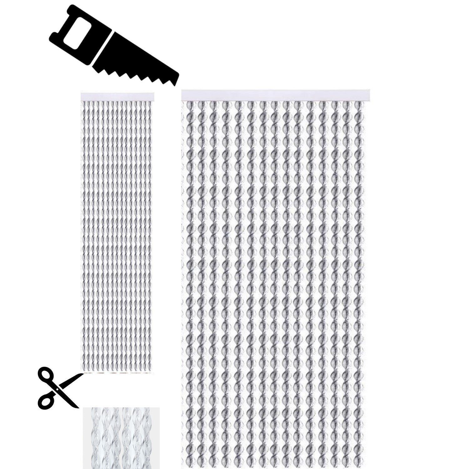 Defactoshop Insektenschutz-Vorhang Türvorhang Fadenvorhang PVC Vorhang günstig online kaufen