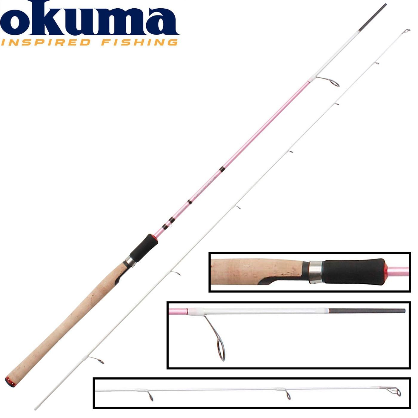 Okuma Spinnrute Okuma Pink Pearl 2,13m 5-20g - Spinnrute