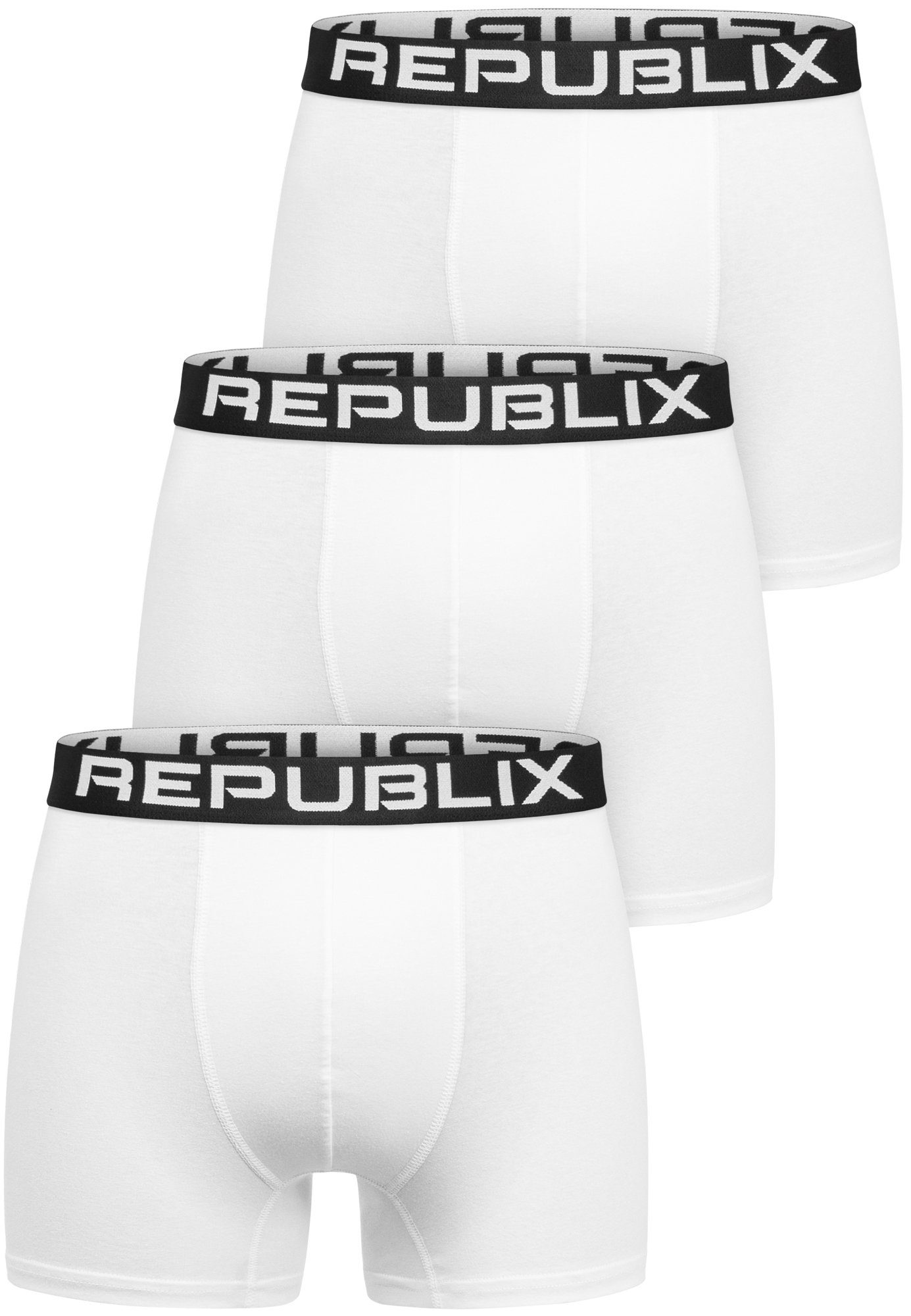 REPUBLIX Boxershorts DON (3er-Pack) Herren Baumwolle günstig online kaufen
