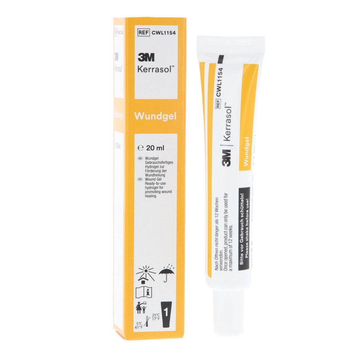 3M Deuschland GmbH Hautpflegegel KERRASOL Wundgel Spar Set, Gute Hautverträglichkeit