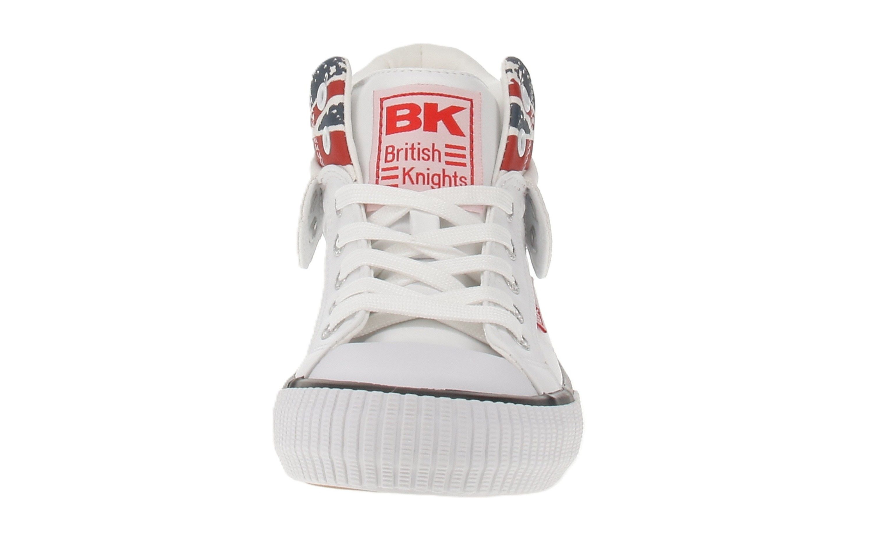 British Knights British Knights Roco BKC-3702 - Herren Sneaker - White-Union-Jack Sneaker