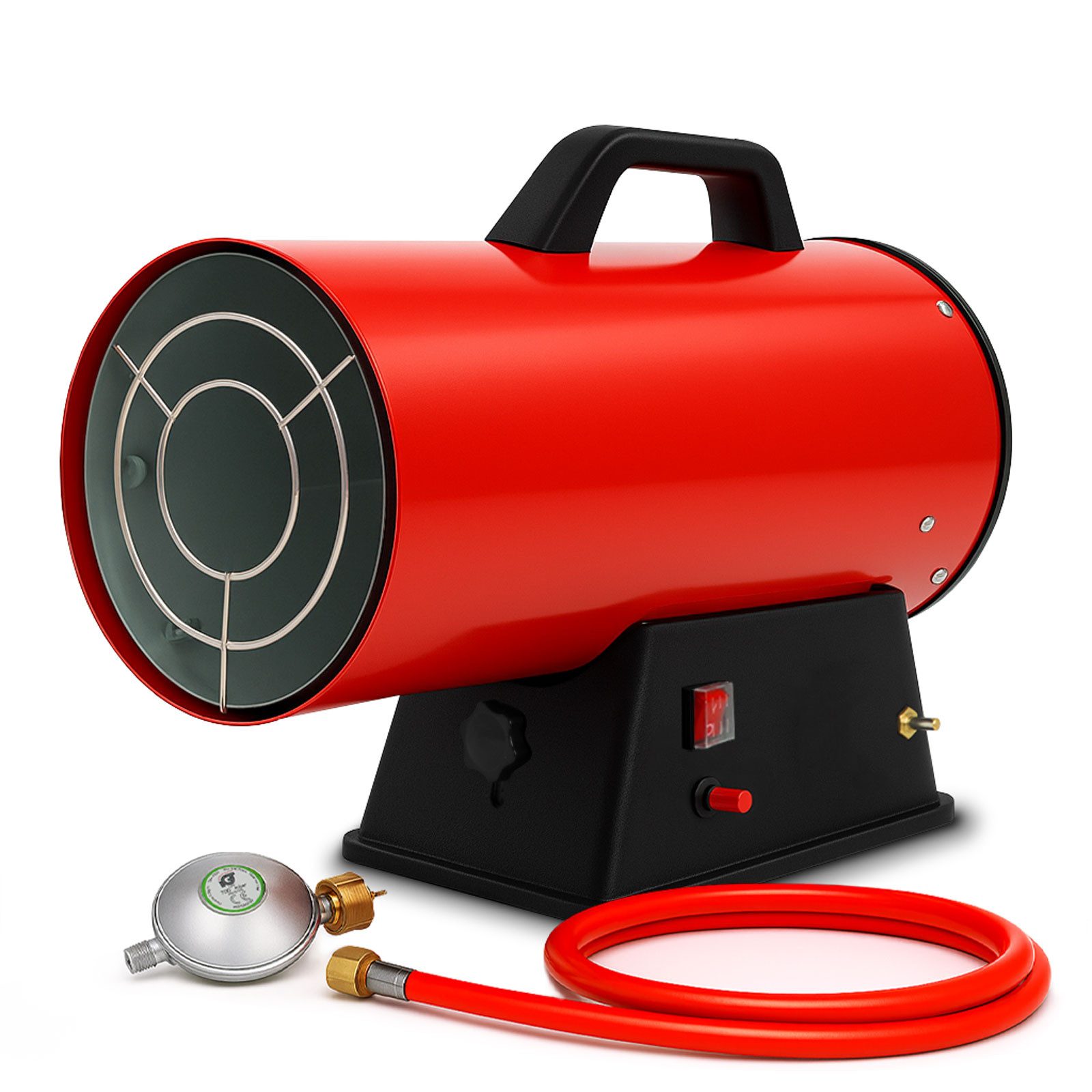 EBERTH Heizlüfter Gasheizer Gasheizgebläse Heizgerät Gas 30kW, 30000 W