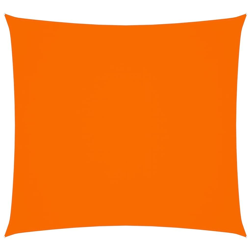vidaXL Sonnensegel Sonnensegel Oxford-Gewebe Quadratisch 4,5x4,5 m Orange, (1-tlg)