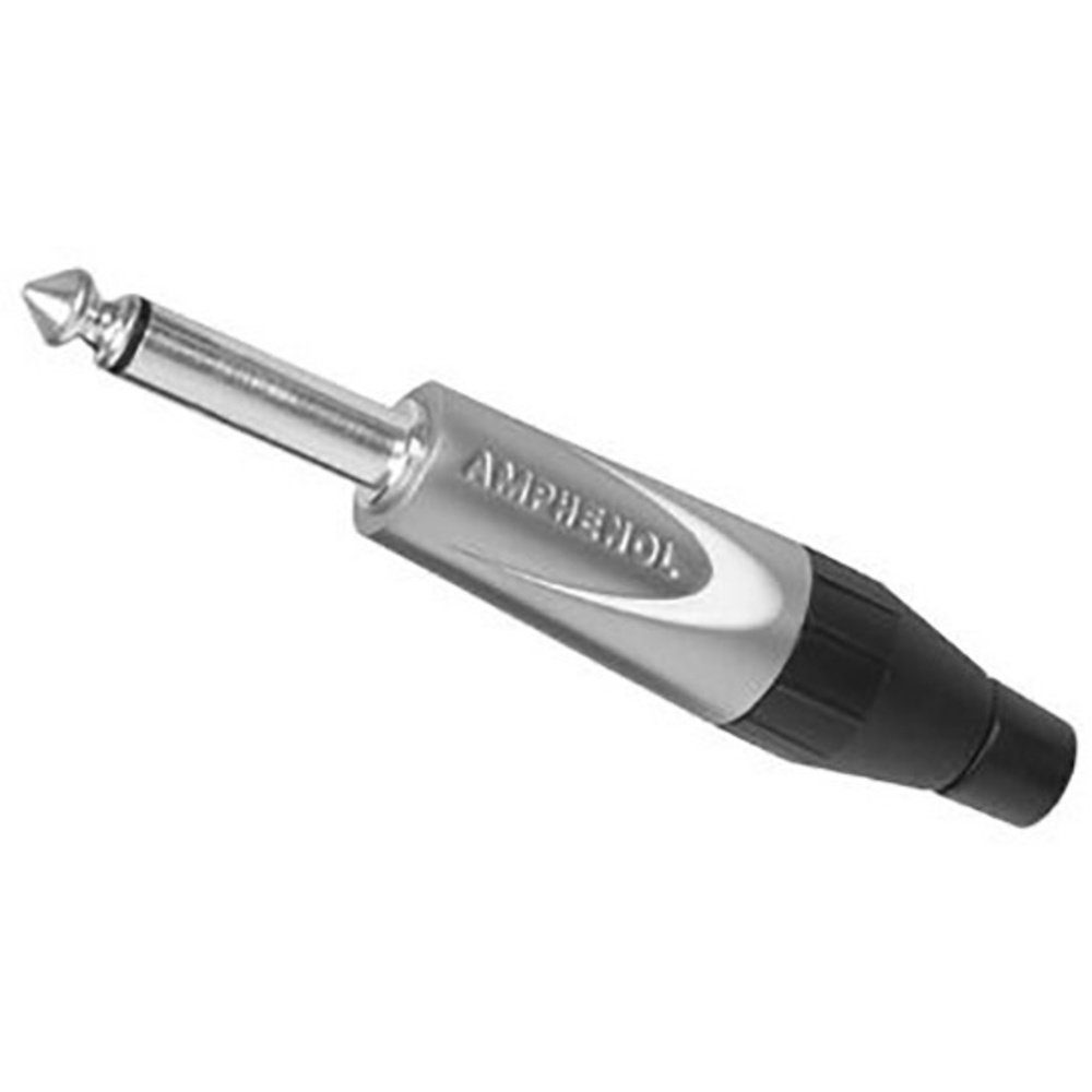 Amphenol Kabelverbinder-Sortiment Amphenol TM2PJ Klinken-Steckverbinder 6.35 mm Stecker, gerade Polzahl, TM2PJ