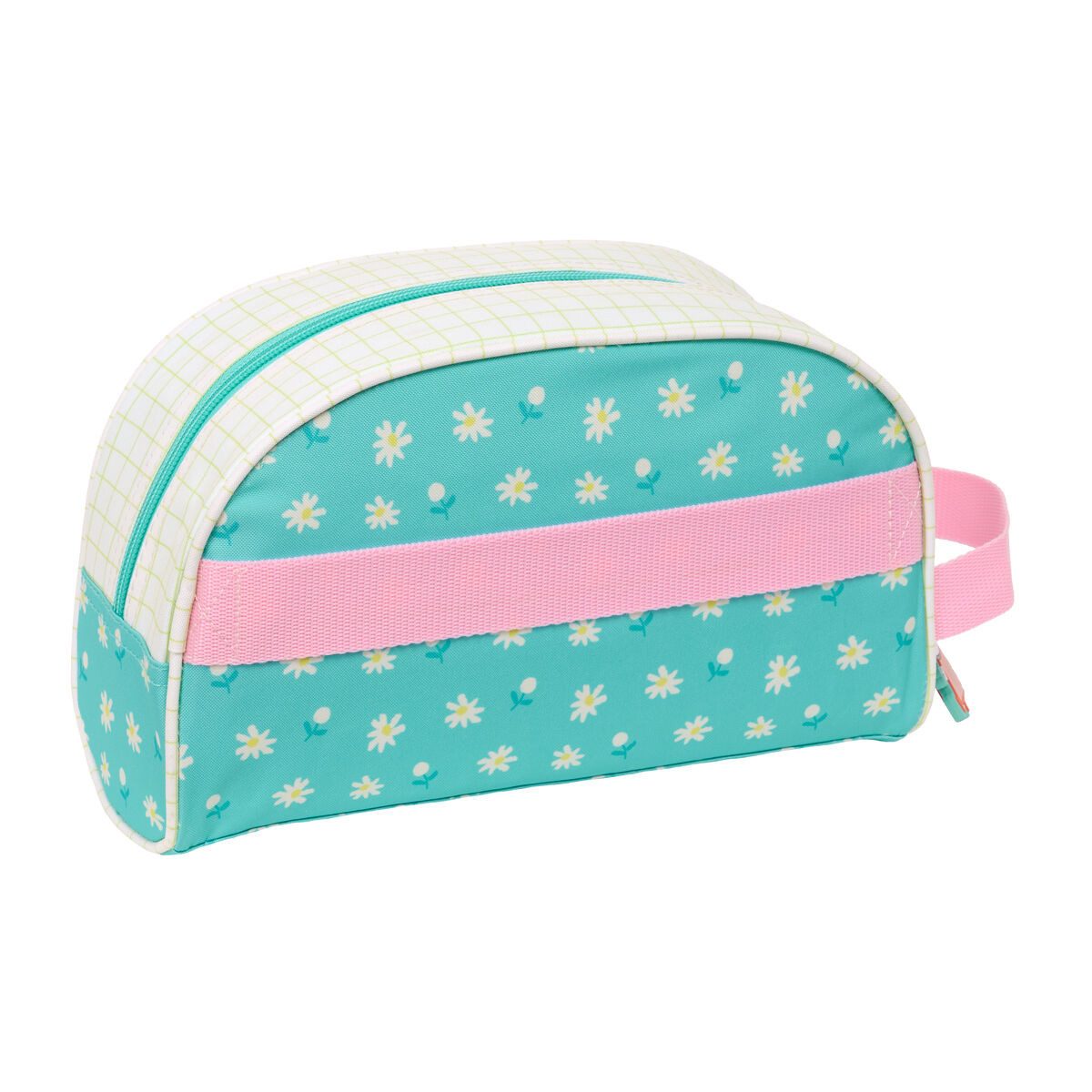 Peppa Pig Kulturbeutel Reise-Toilettentasche Peppa Pig Pretty flowers Gelb Minze 26x16x9 cm
