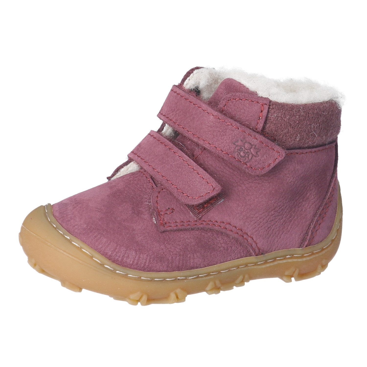 PEPINO by RICOSTA NICO, WMS: weit Laufschuh Klettschuh mit Logo, Größenschablone zum Download
