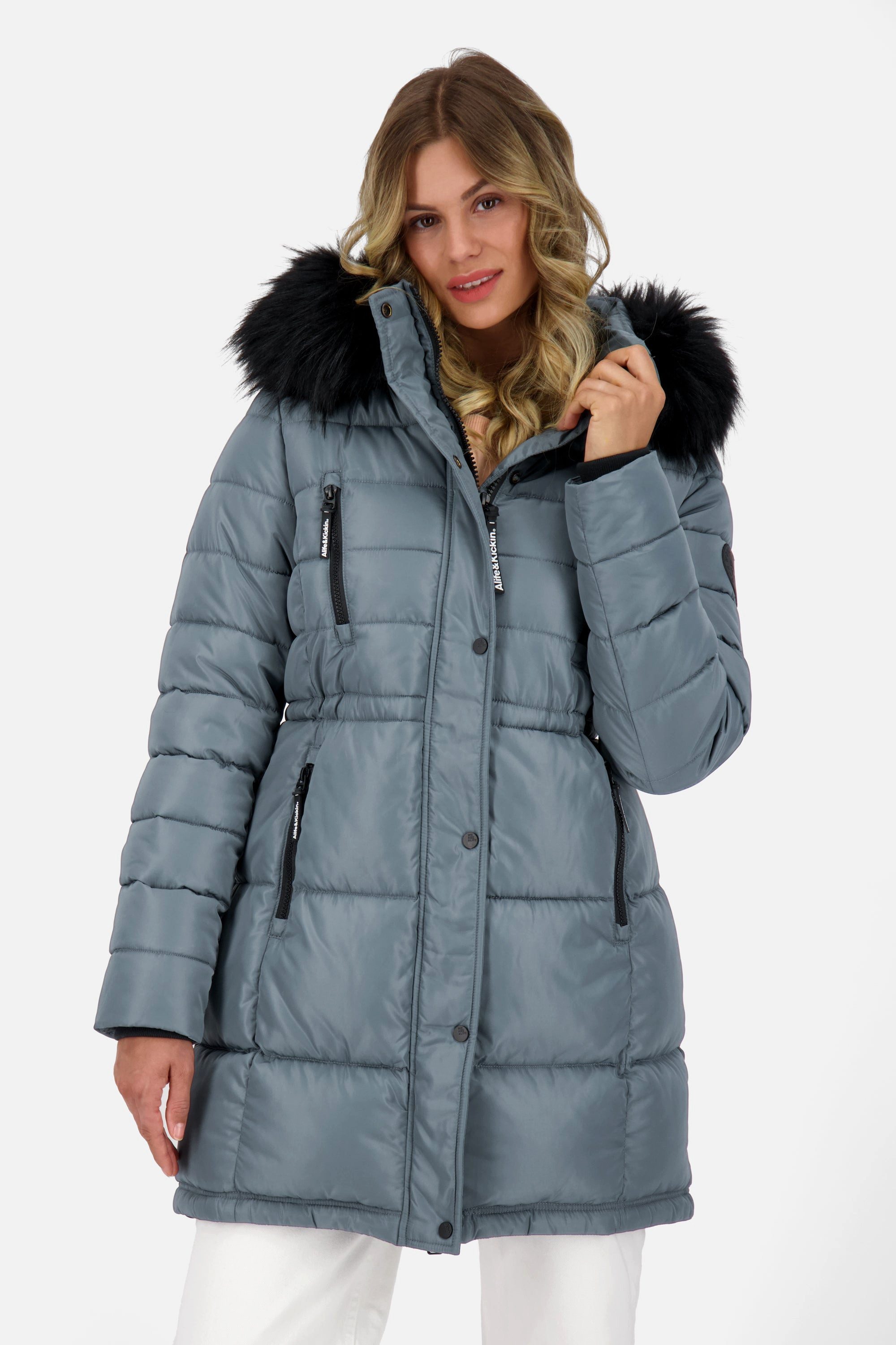 Alife & Kickin Winterjacke NicolaAK A Puffer Coat mit Kapuze