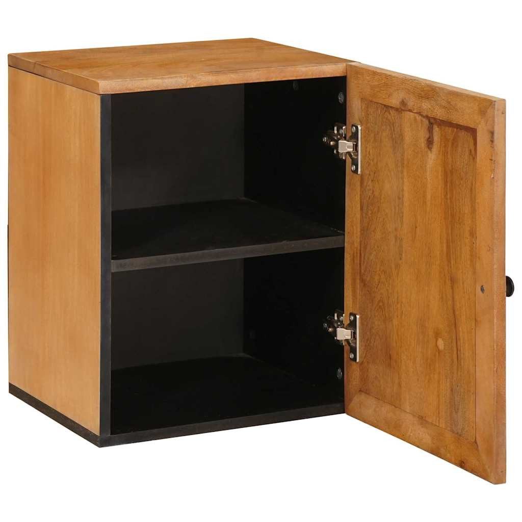 vidaXL Badezimmer-Set Badezimmer Schrank Wandmontiert Hellbraun günstig online kaufen
