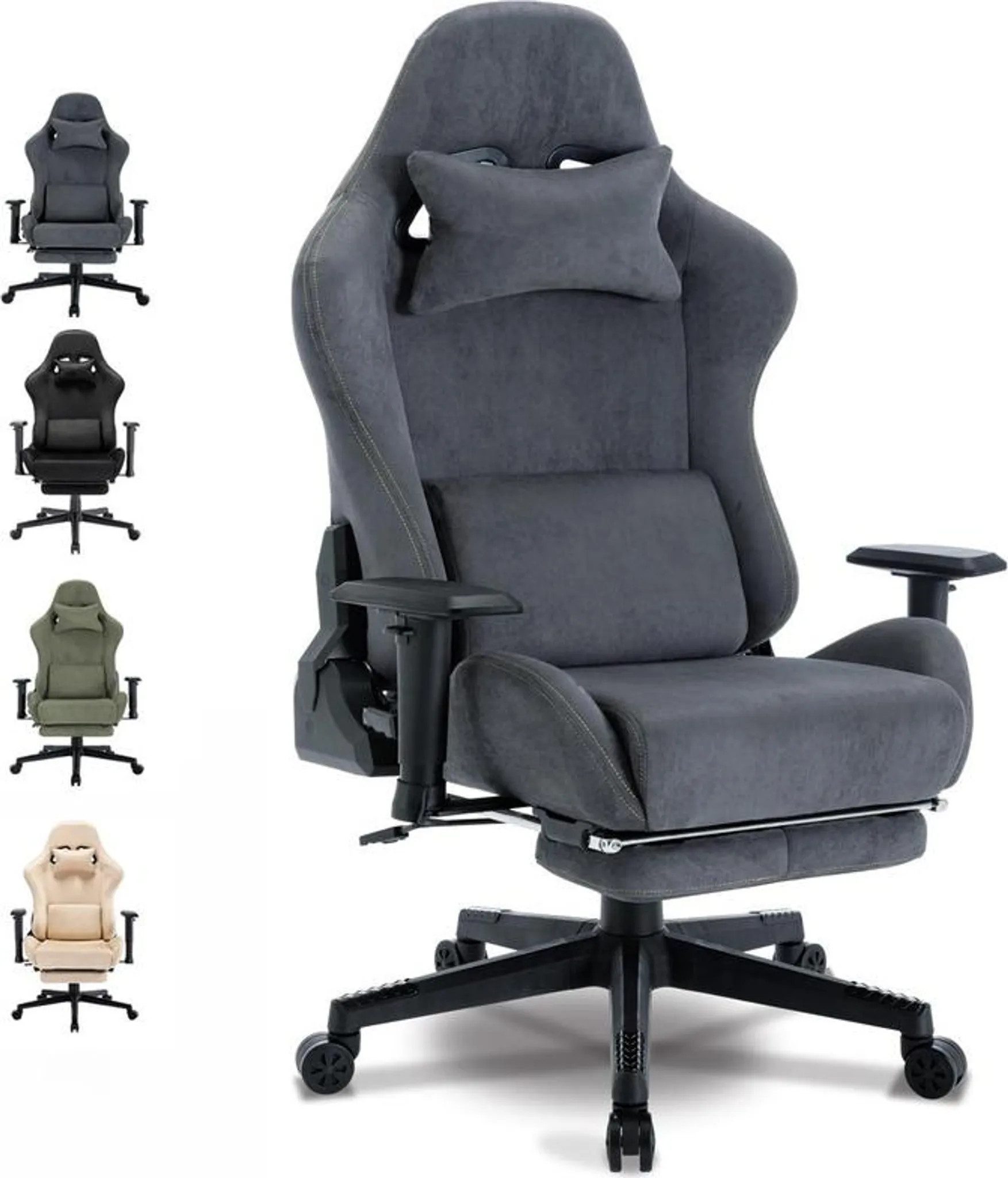 Happy Home Gaming-Stuhl Gaming & Bürostuhl - atmungsaktiv, verstellbar & dr günstig online kaufen