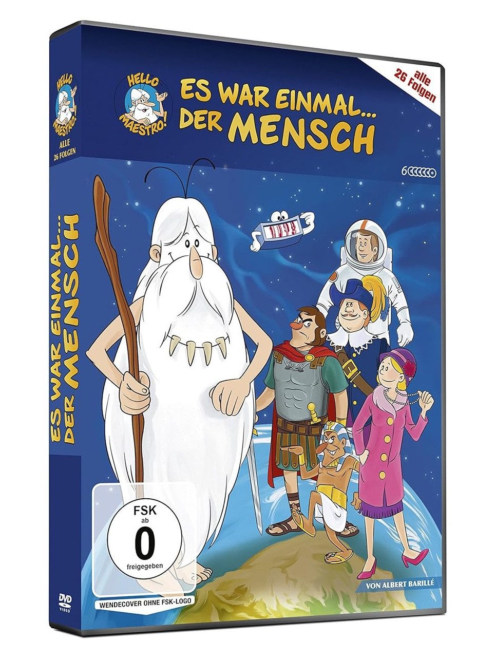Alive DVD Es war einmal… Der Mensch, (6-St., Box-Set), Alle 26 Episoden