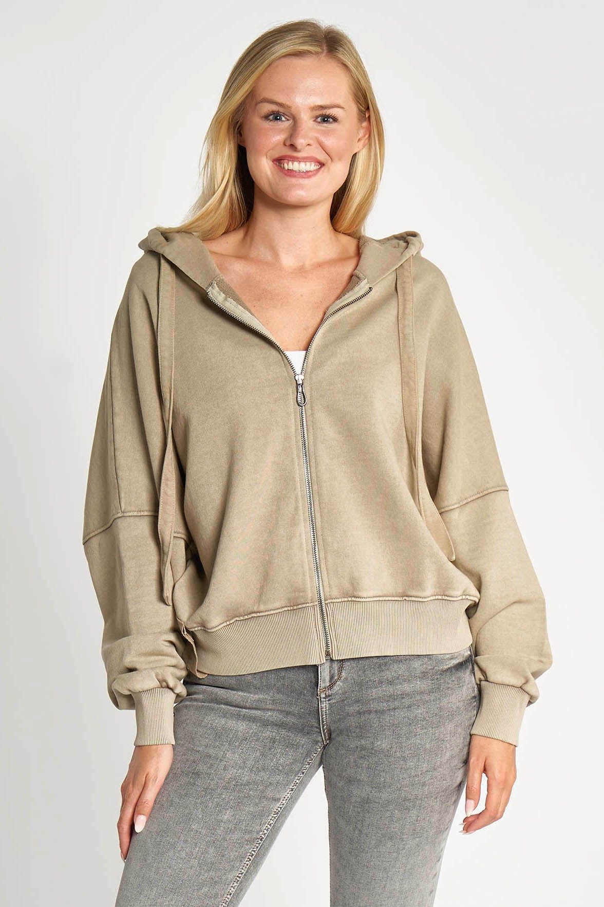 Zhrill Sweatshirt ZHODA ZIP (0-tlg) günstig online kaufen