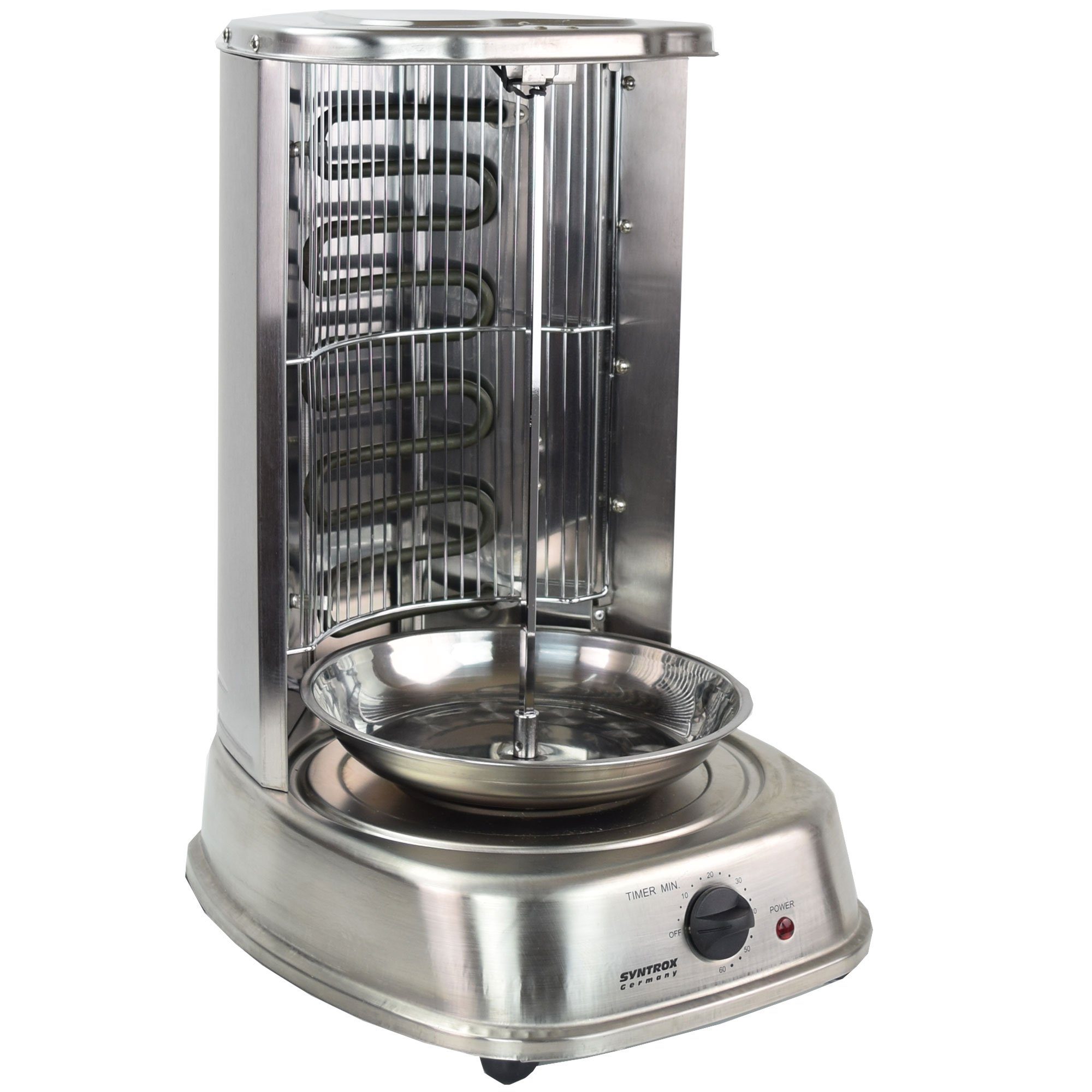 Syntrox Germany Dönergrill Dönergrill Edelstahl 21 Liter - Modell: ohne Zubehör, 2000 W
