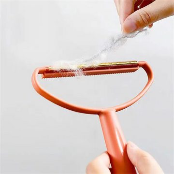 RefinedFlare Fusselrasierer Tragbarer Haarentferner mit doppelseitiger Reinigungsbürste