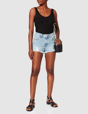 Mavi Jeanshotpants Rosie kurze Shorts Hose Blau destroyed, ausgefranster Saum