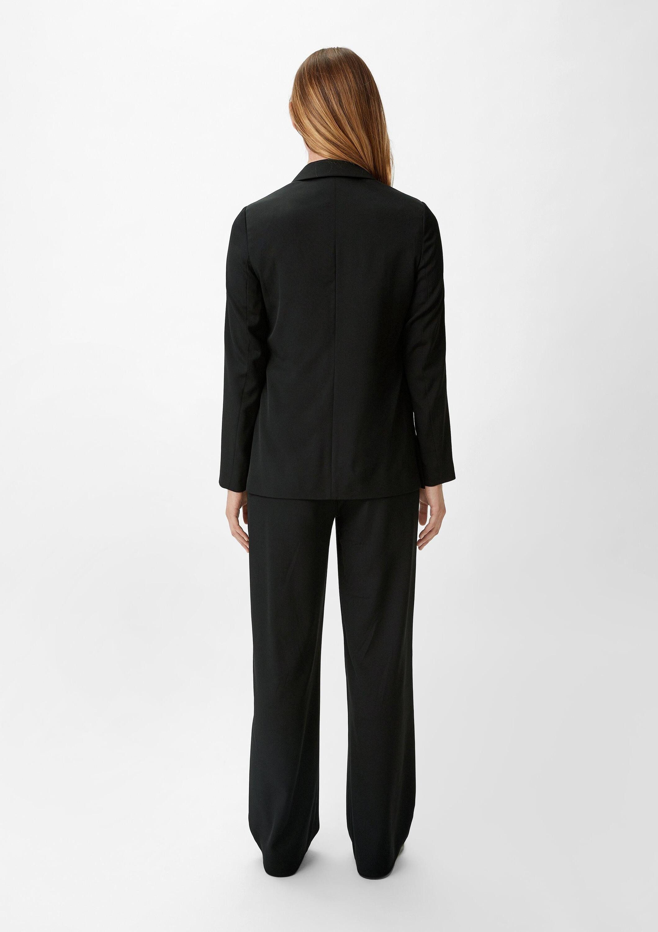 comma Jackenblazer Indoor-Blazer Travel-Blazer mit Seitenschlitzen