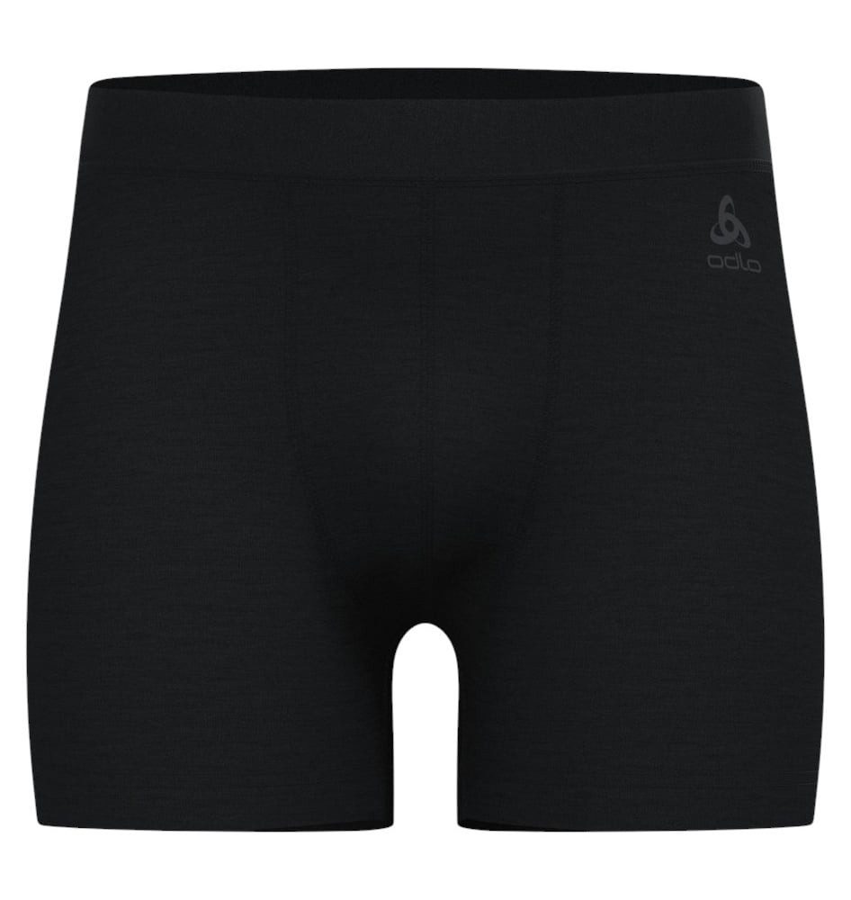 Boxershorts Unterwäsche Merino 160 Natural (Merinowolle) schwarz Herren - 1 Stück