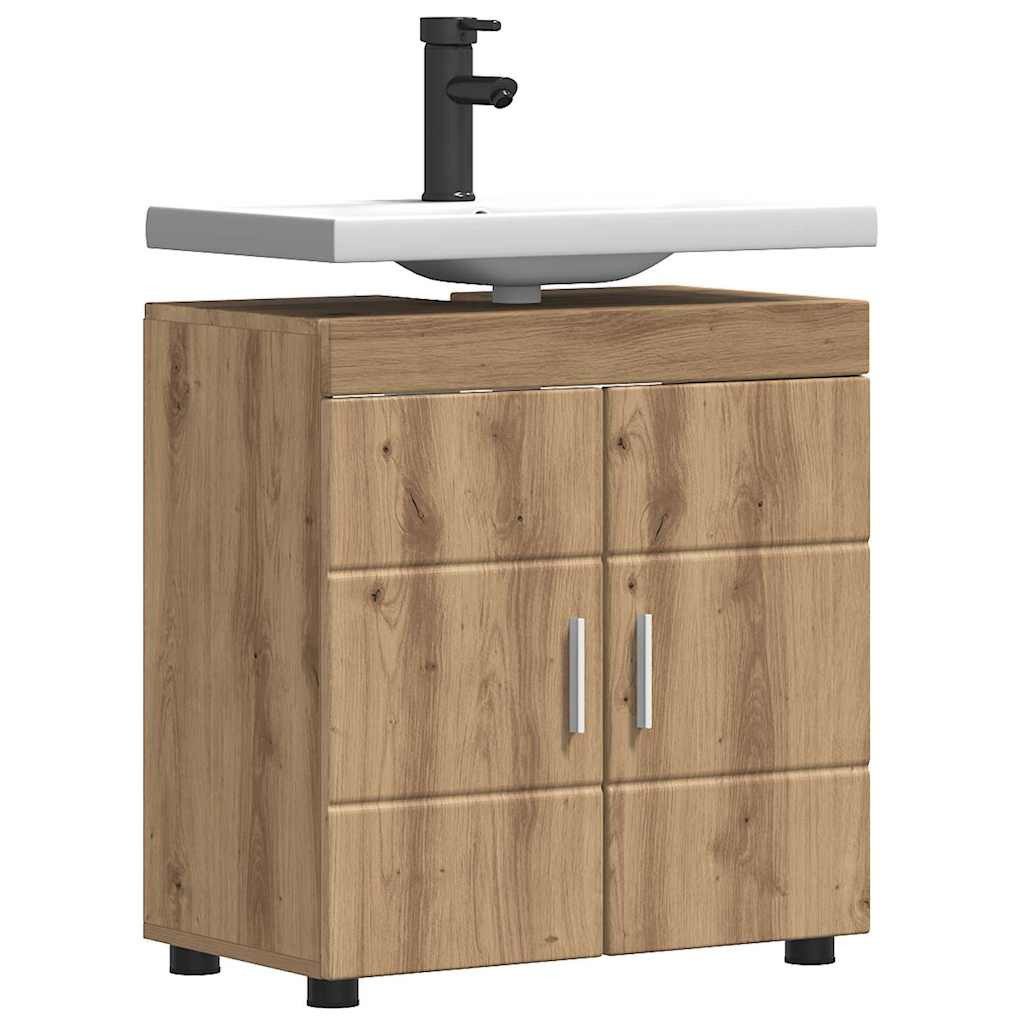 vidaXL Badezimmerspiegelschrank Badezimmer Waschbecken Schrank mit günstig online kaufen