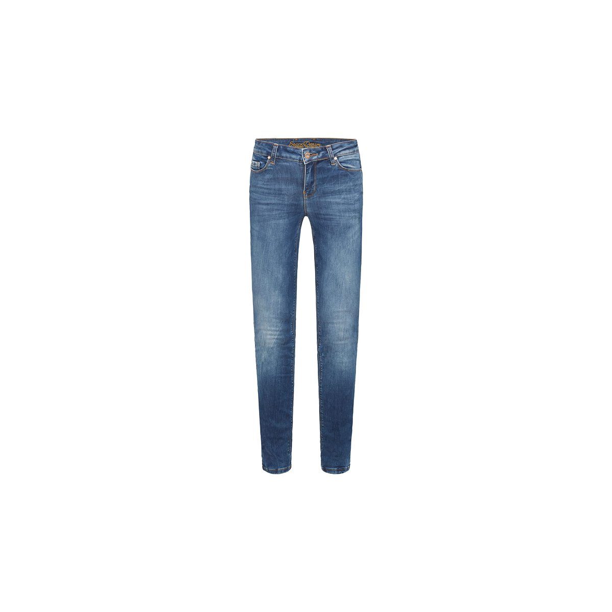 blau Clinton (1-tlg) 5-Pocket-Jeans