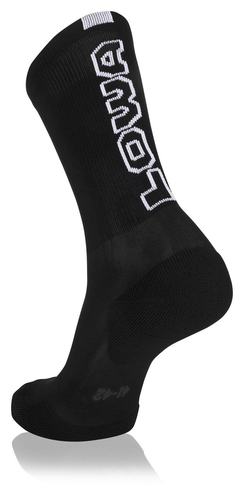 Lowa Socken Tagessocke Crew Logo Hybrid (für leichte Wanderungen) schwarz - 1 Paar