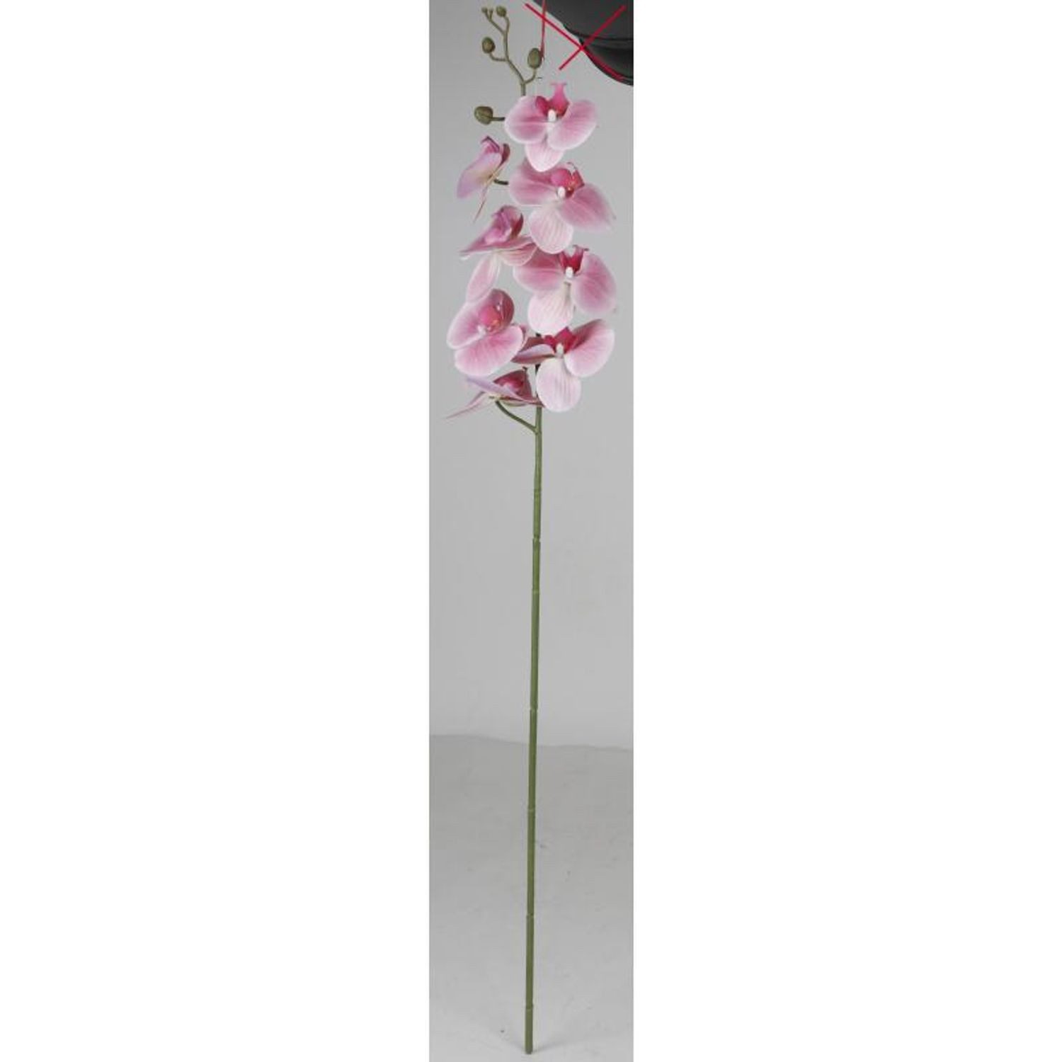 Kunstpflanze 1x Künstlicher-Orchideenstengel Blumen Kunstblumen Wohnaccessoires, BURI