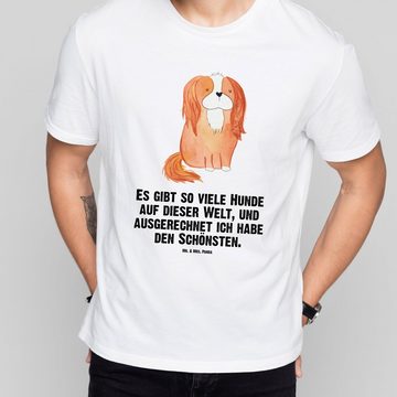 Mr. & Mrs. Panda T-Shirt Cavalier King Charles Spaniel - Weiß - Geschenk, Hundemama, T-Shirt m (1-tlg)