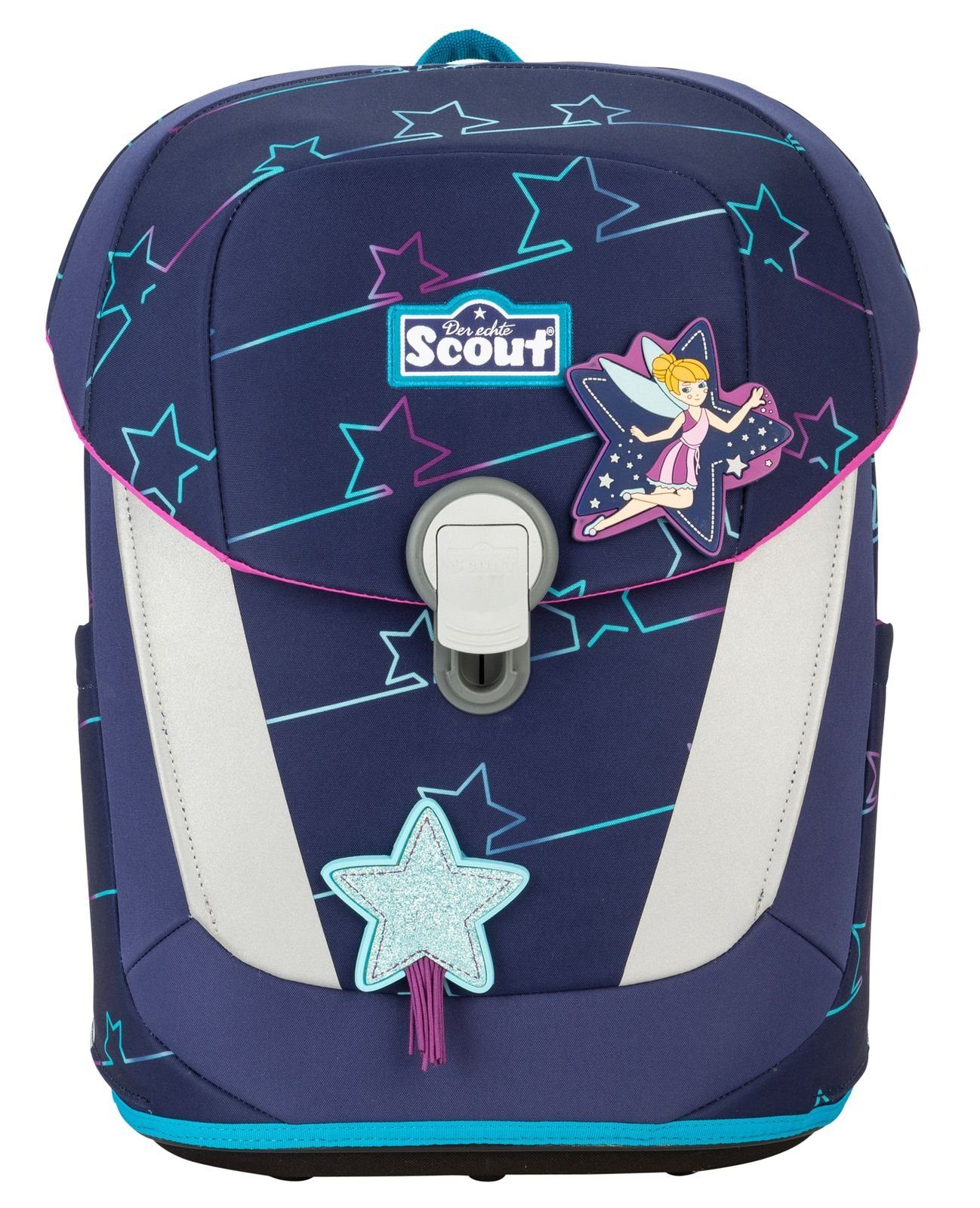 Scout Schulranzen Sunny II Set 4-teilig (Set, 4-tlg)
